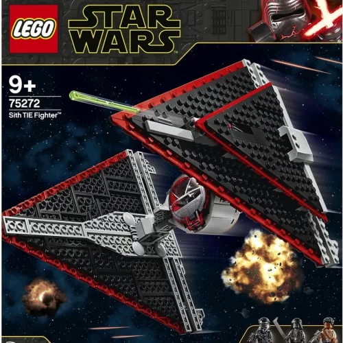 Конструктор LEGO Star Wars Episode IX Истребитель СИД ситхов, 470 деталей, 9+